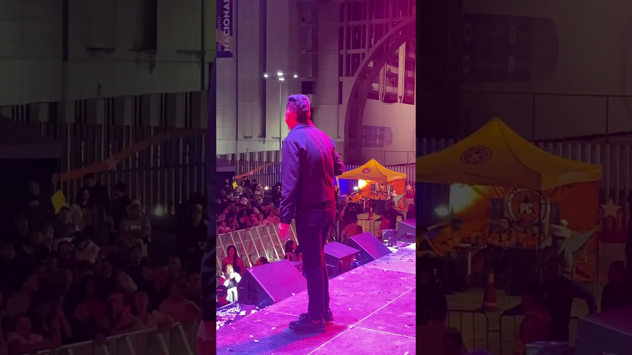 Alex Manga en el Caracas Retumba 2025 en la Plaza Diego Ibarra.  @alianzavallenata​