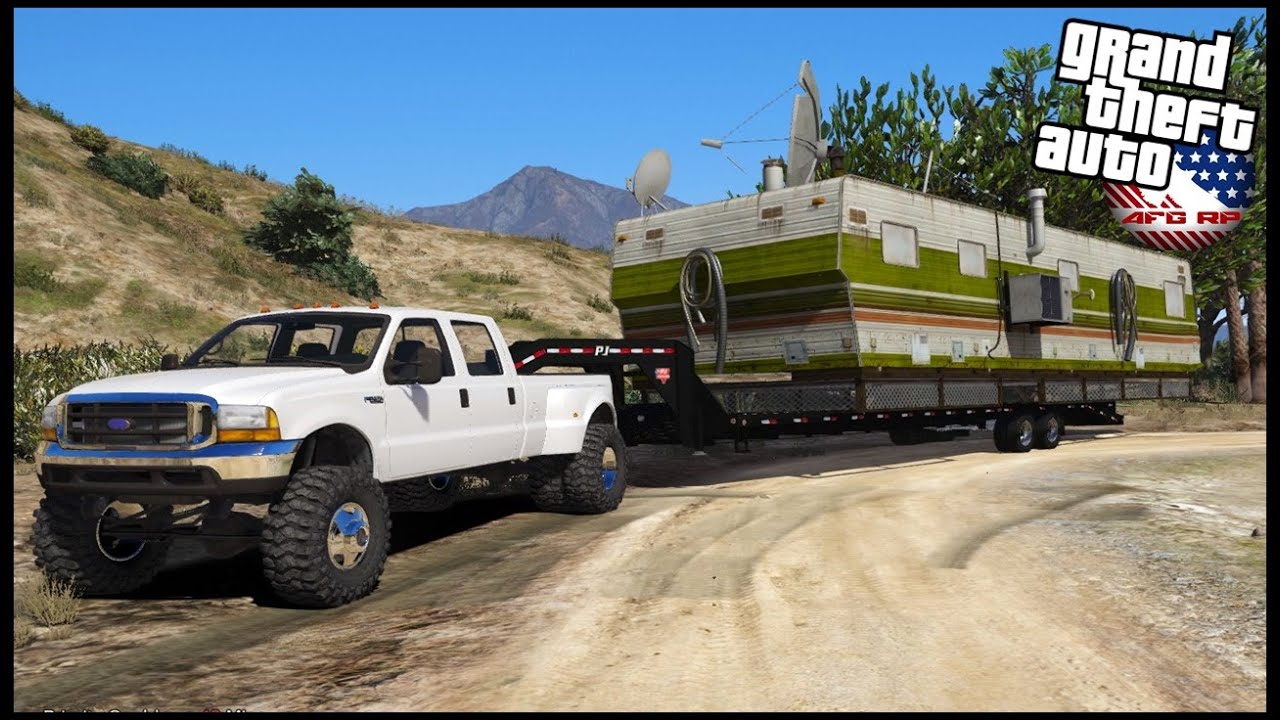 GTA 5 ROLEPLAY - REDNECK MOBILE HOME MOVERS! - EP. 922 - AFG -  CIV