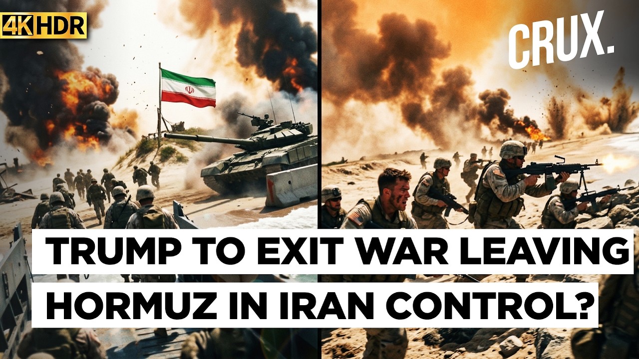 US Plans War Exit? Trump May End Conflict &lsquo;Without Reopening Hormuz', Vows to avenge Haifa Strike|4K