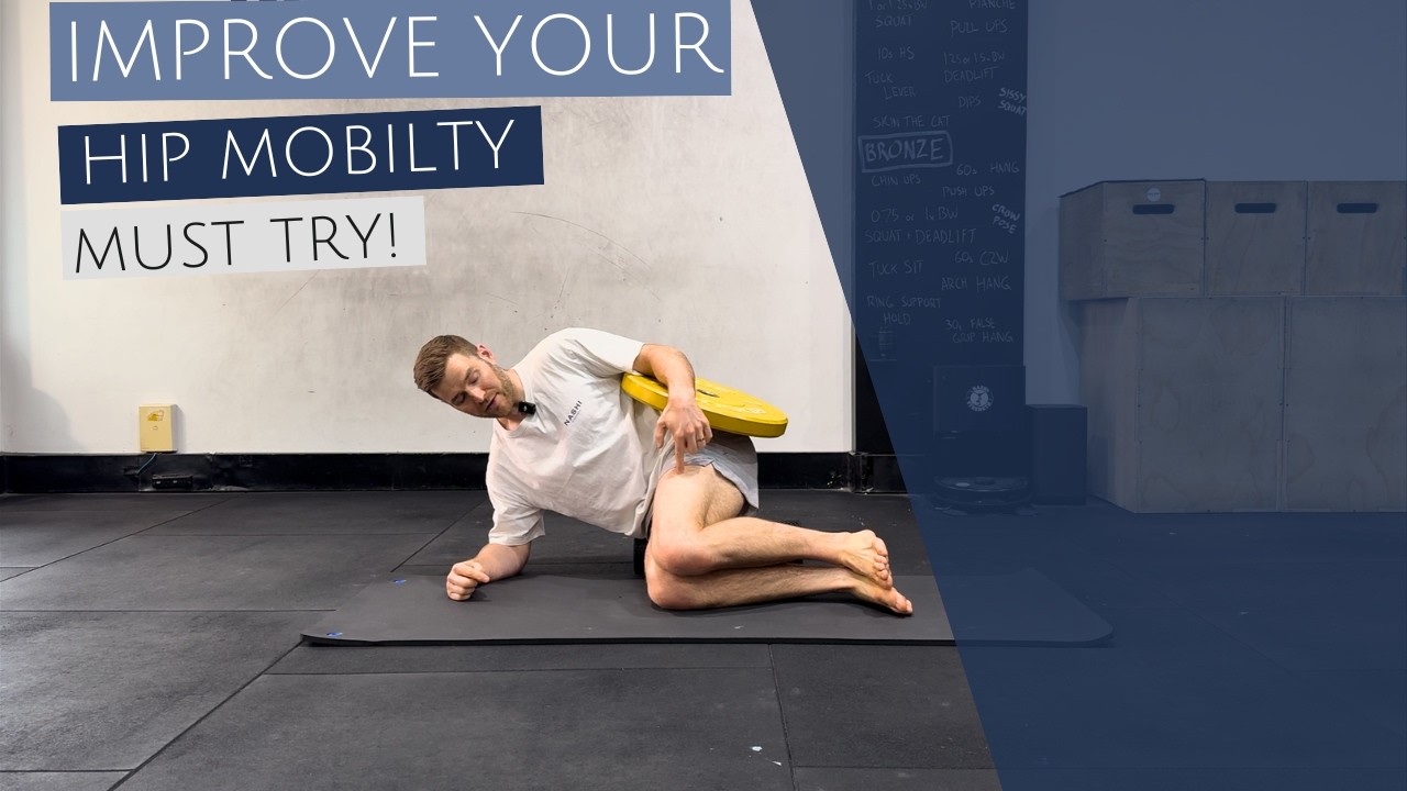 Improve your hip mobility - HIP INTERNAL ROTATION GLIDES