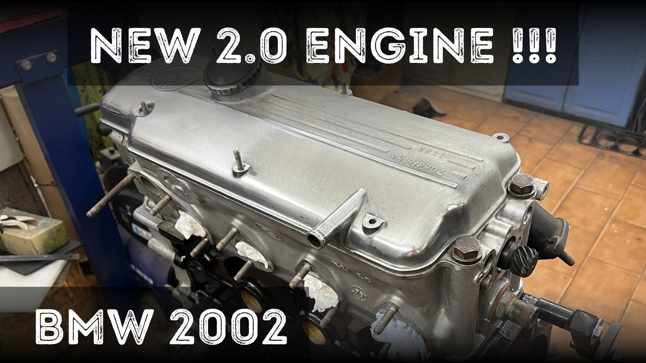 BMW 2002 Engine Rebuild | M10B20 Full Assembly & Restoration | Episode 3