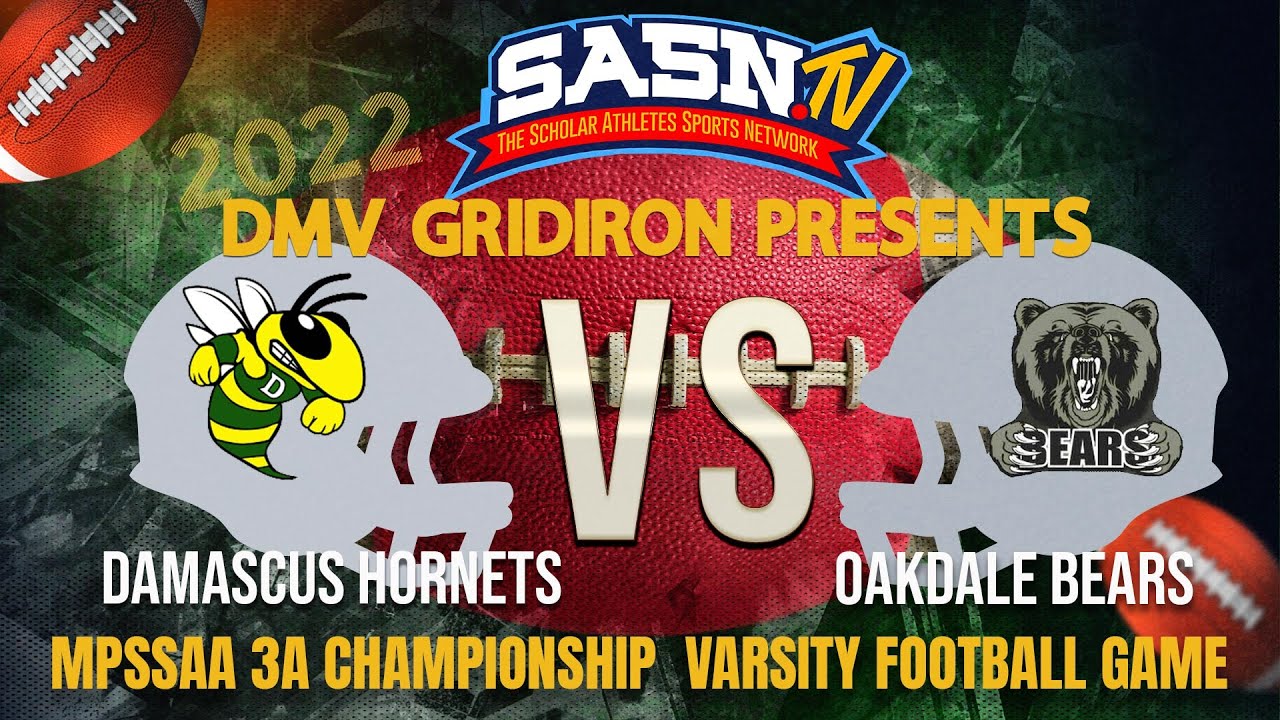 DMV Gridiron Championship Damascus vs Oakdale Game Highlights
