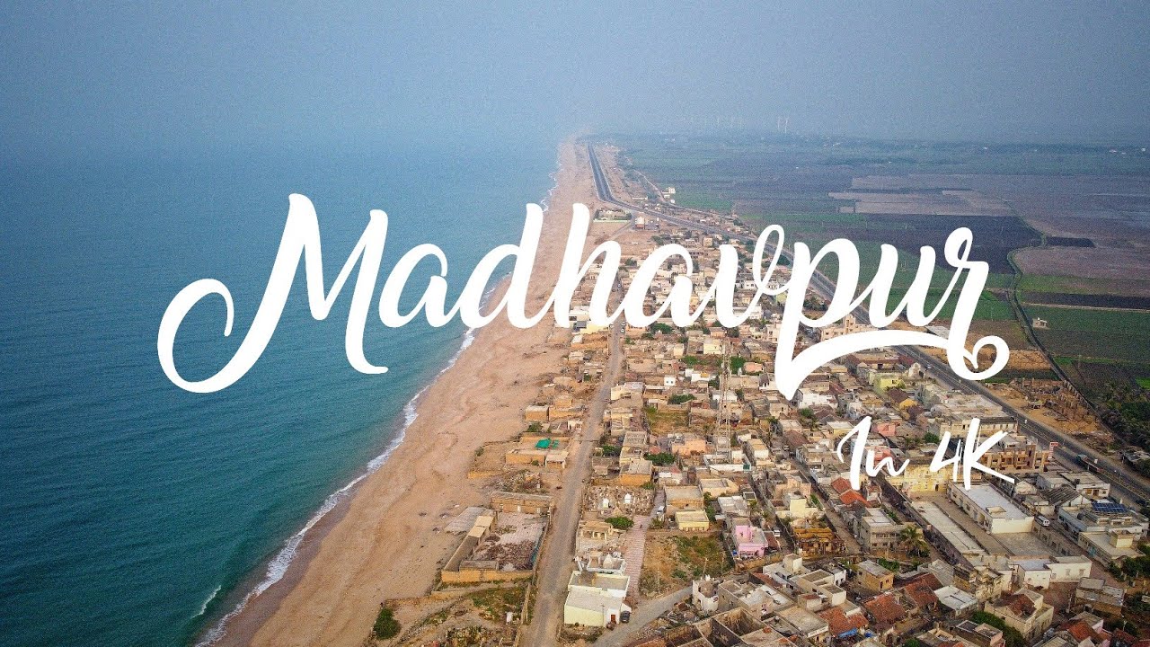 Madhavpur in 4K | Drone video | Abhay Pandya | Ishan Pandya #madhavpur