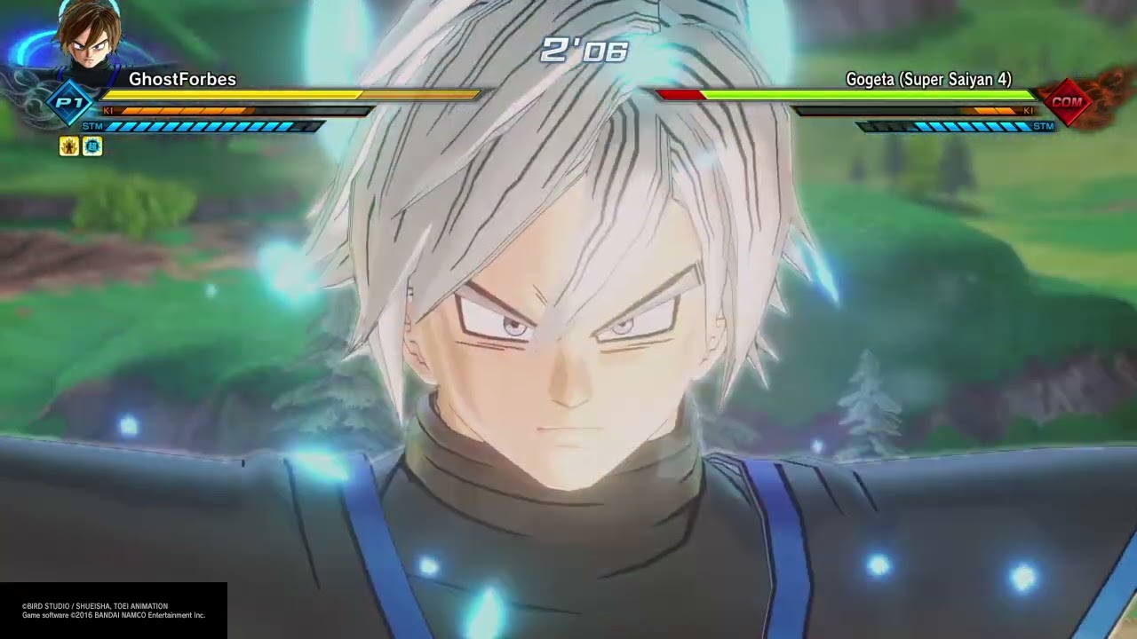 Dragon ball xenoverse 2 fighting super saiyan 4 Gogeta