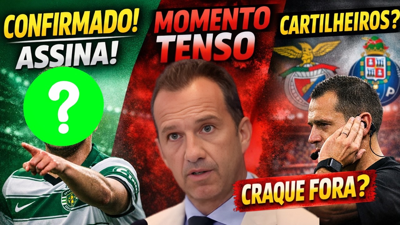 CONFIRMADO EM ALVALADE — SPORTING FECHA NEGÓCIO em Dia de POLÉMICA Total! SPORTING CLUBE DE PORTUGAL