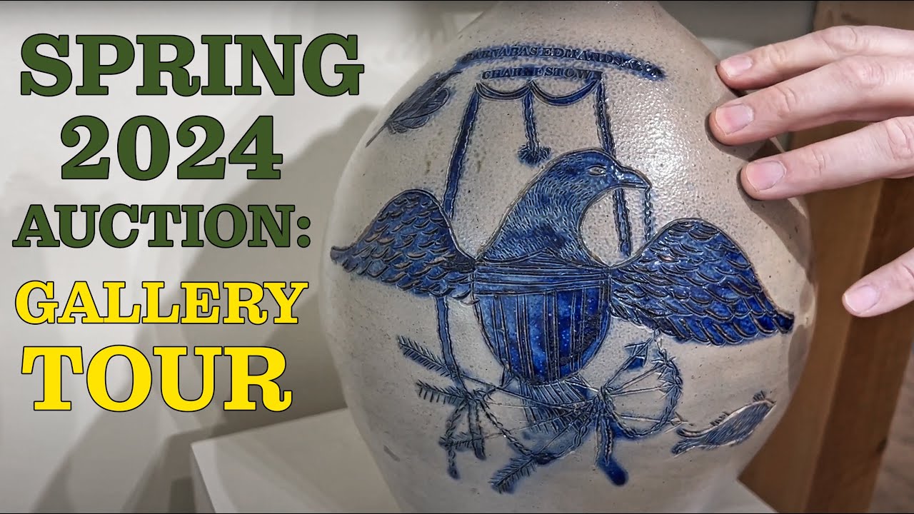 Spring 2024 Stoneware & Redware Auction: Gallery Tour