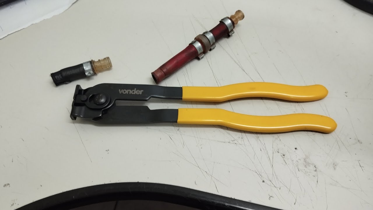 Alicate para abraçadeiras radiais