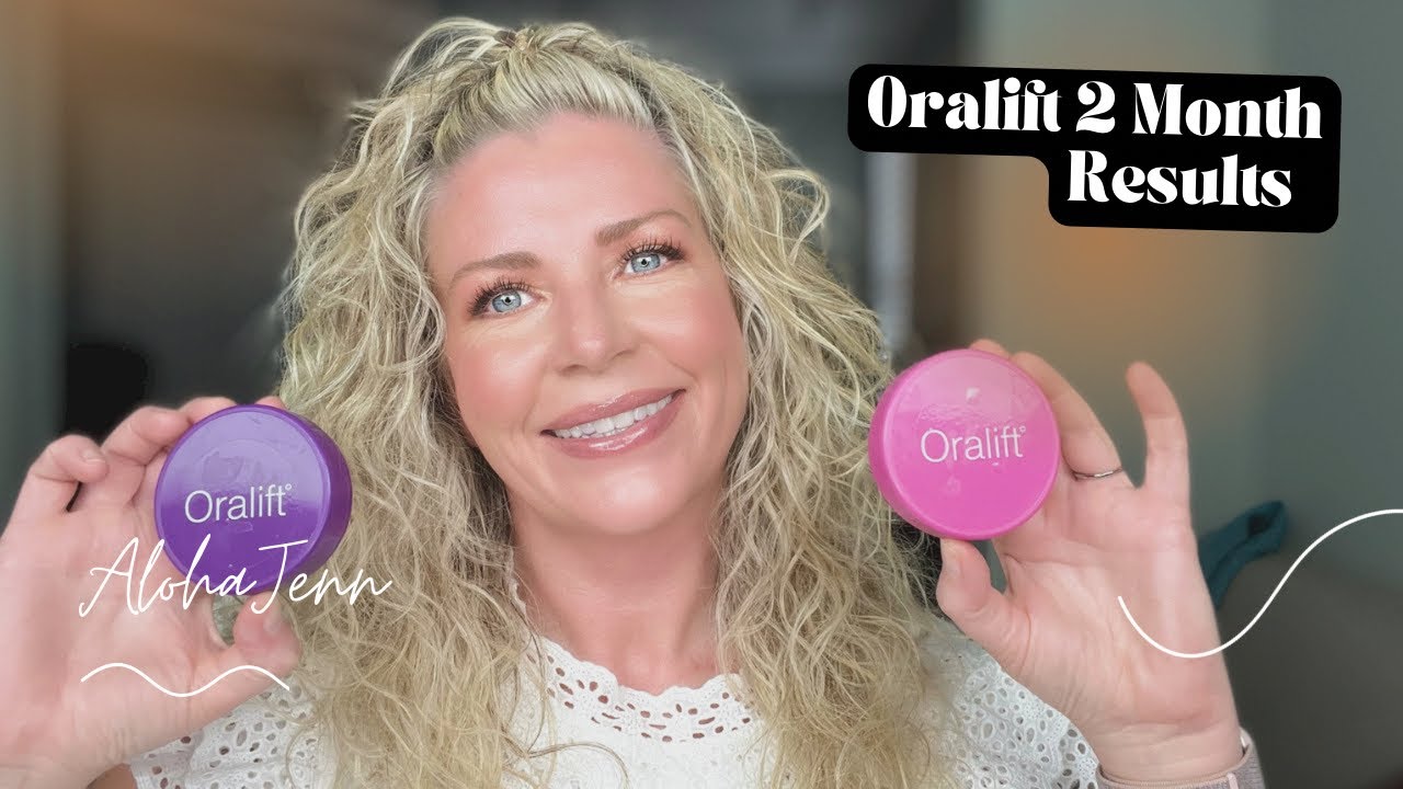 Oralift 2 Month Results | Natural Facelift @AlohaJennsBeautyBlog
