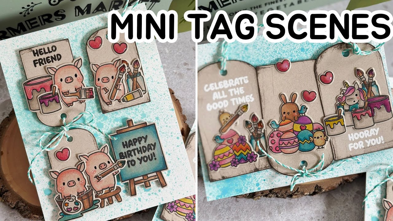 Mini Tag Sayings (Mama Elephant February 2024 Release)