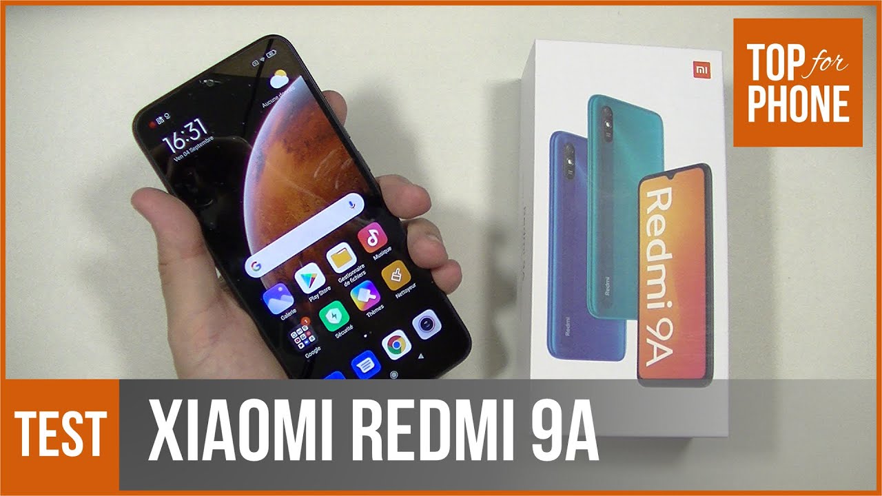 XIAOMI REDMI 9A - test par TopForPhone
