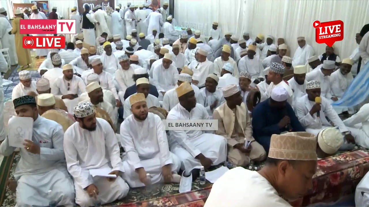 LIVE:-🔴MAUL NABII MUHAMMAD S.A.W YALIOANDALIWA NA VIJANA WA AHBAAB RASOUL S.A.W