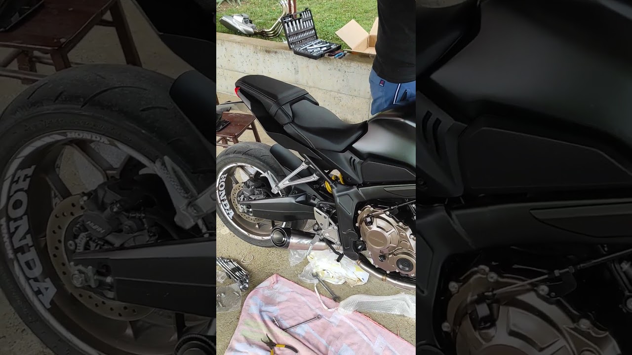 Honda CB650R - K.O. Lightning Exhaust