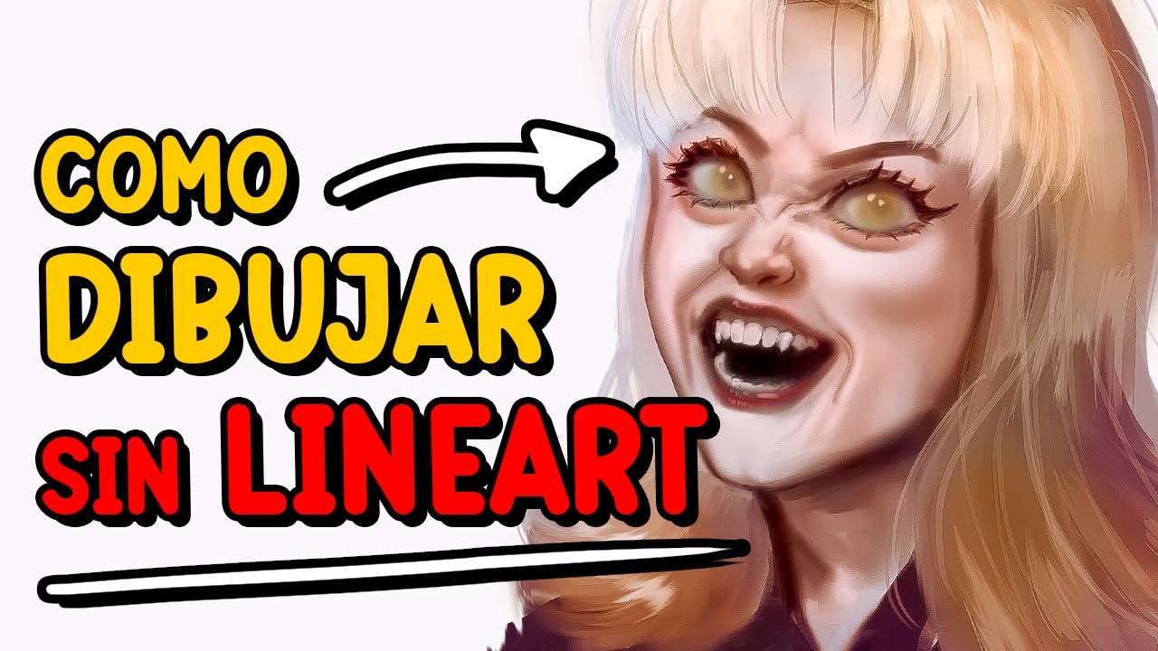 Como dibujar SIN LINEART !