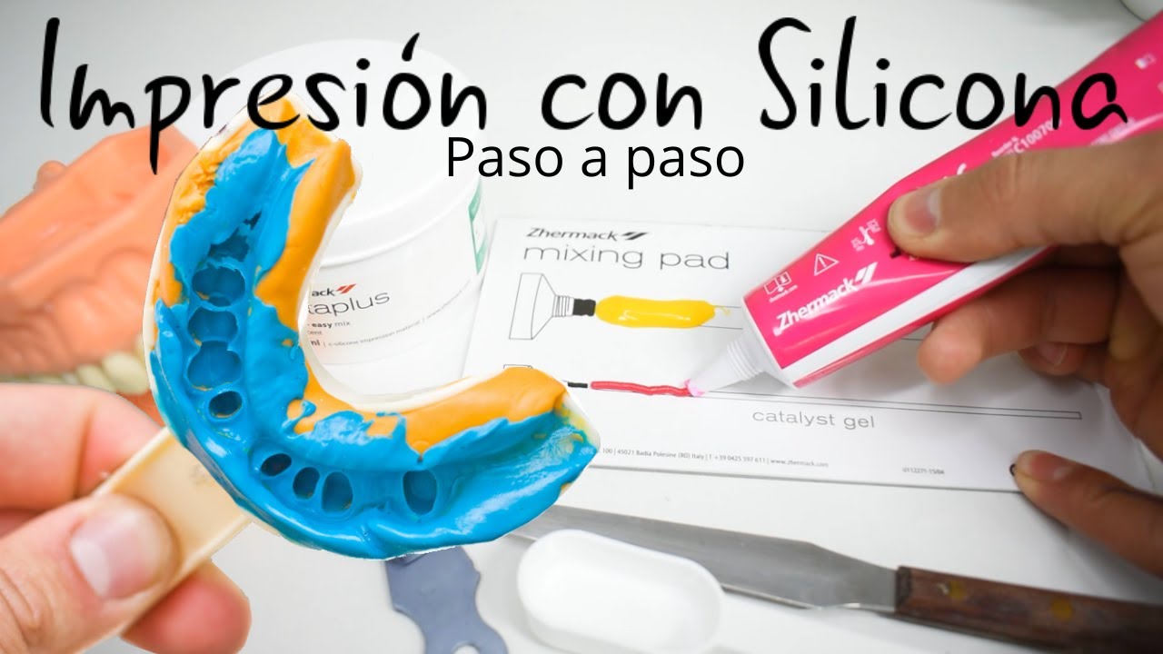 Impresión dental con silicona pesada y ligera/Zhermack-Zetaplus