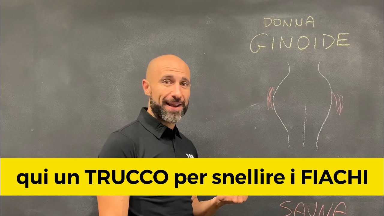 FIANCHI larghi? Qui un trucco utilissimo per snellire fianchi, cosce e glutei.