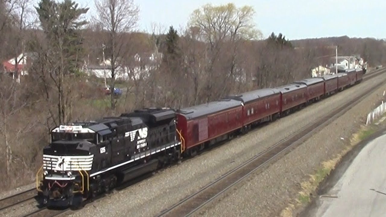 Norfolk Southern OCS and more on the Pittsburgh Line 04/03/2021