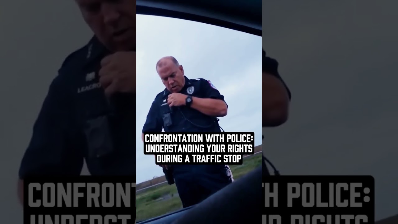 Confrontation with police  Understanding your rights during a traffic stop