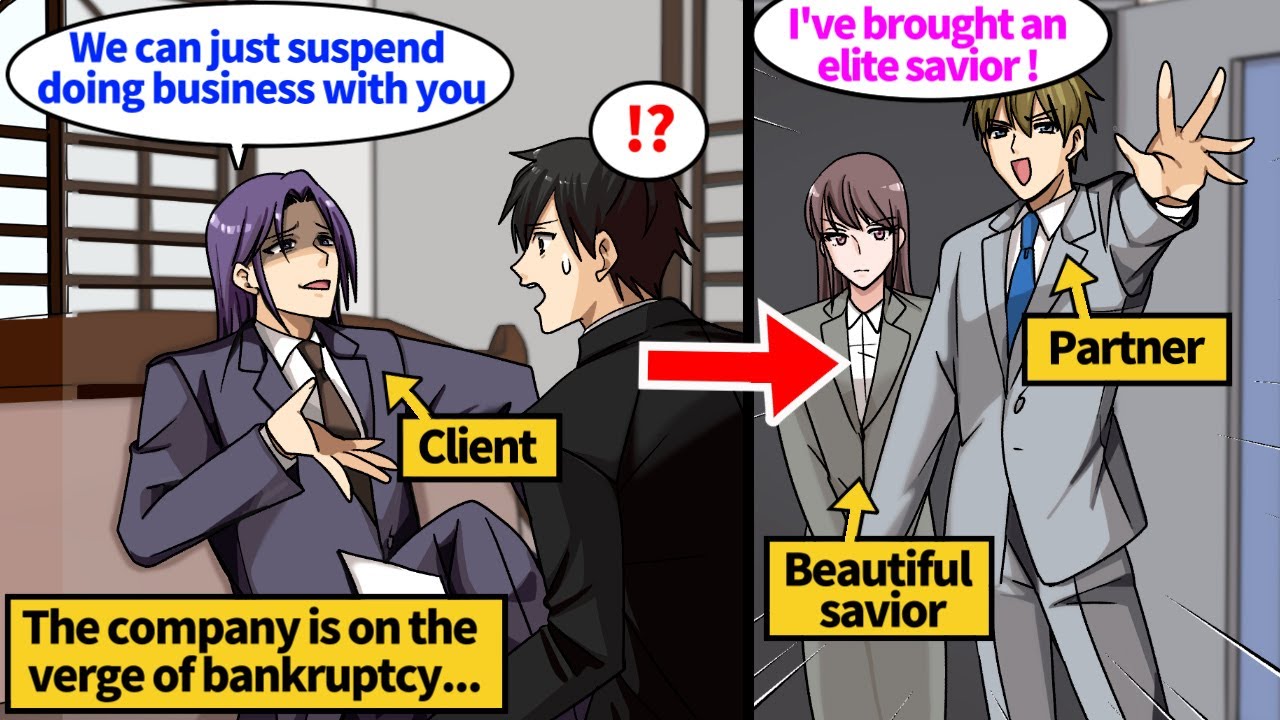 【Manga】My client kept looking down on me, a subcontractor company, but when my co-owner found out...