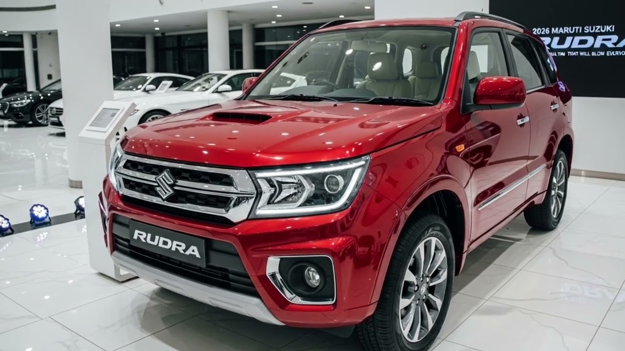 2026 Maruti Suzuki Rudra 🔥 Black Beast SUV का धमाका! लॉन्च से पहले ही मचाया तहलका 😱