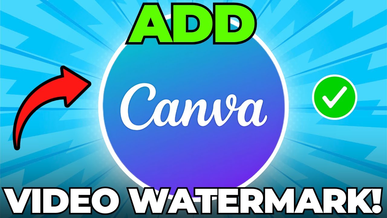 How to Add Watermark in Video in Canva (Quick & Easy)