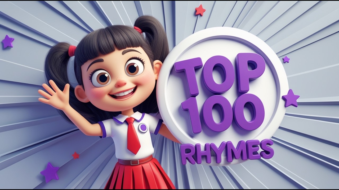 Top 100 Hit Songs - English | Hindi Rhymes for Children - Nursery Rhymes compilation by Jugnu Kids -