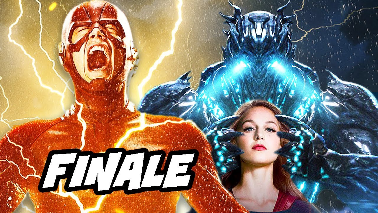 The Flash Savitar Supergirl Season 3 Finale Scene Explained