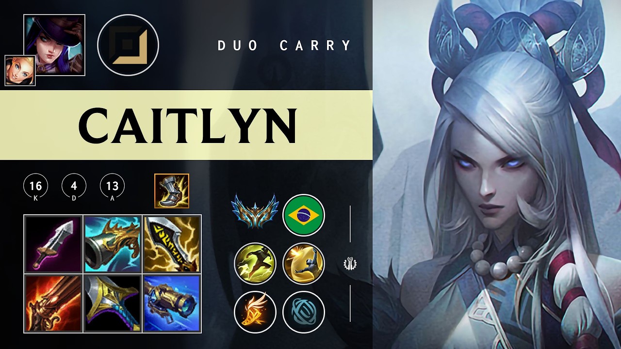 Caitlyn ADC vs Lucian - BR Challenger Patch 26.04