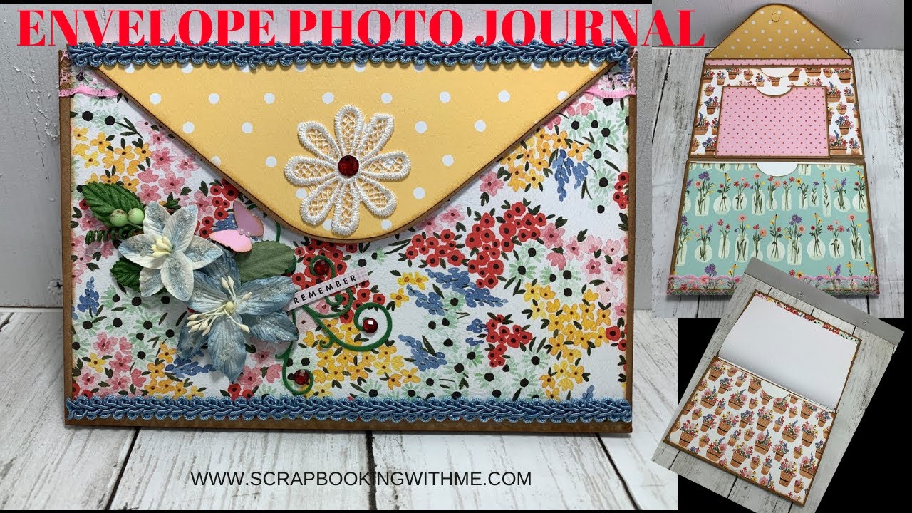 LARGE ENVELOPE PHOTO FOLIO JOURNAL