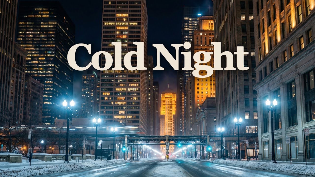 Chicago Jazz 🎷 — Cold Night City Glow 🌃