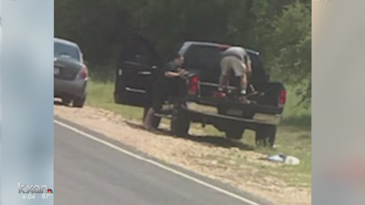 Man catches people dumping trash near his Liberty Hill home