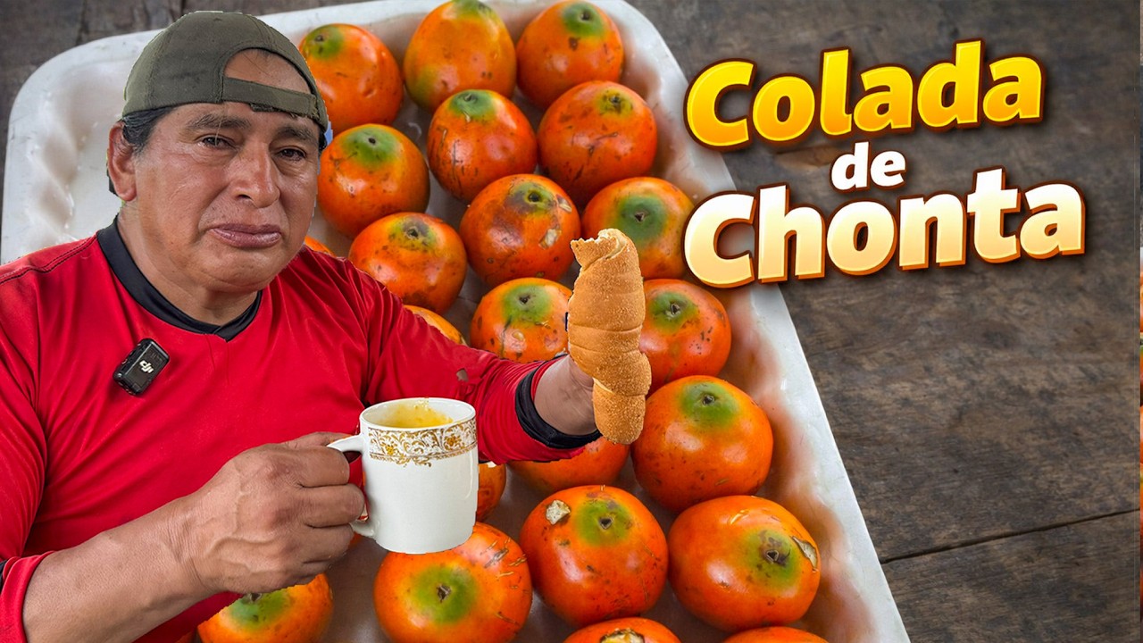 Asi preparo la colada de chonta duro bien deliciosa