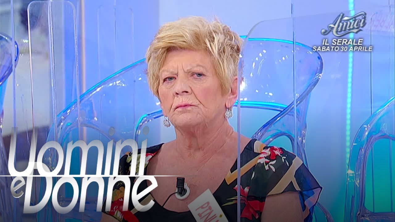 Uomini e Donne, Trono Over - Le parole di Pinuccia nei confronti del parterre maschile