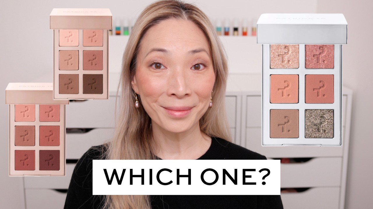 NEW Patrick Ta Cool Taupe vs. Warm Rose vs. Holiday | Which One You Should Get