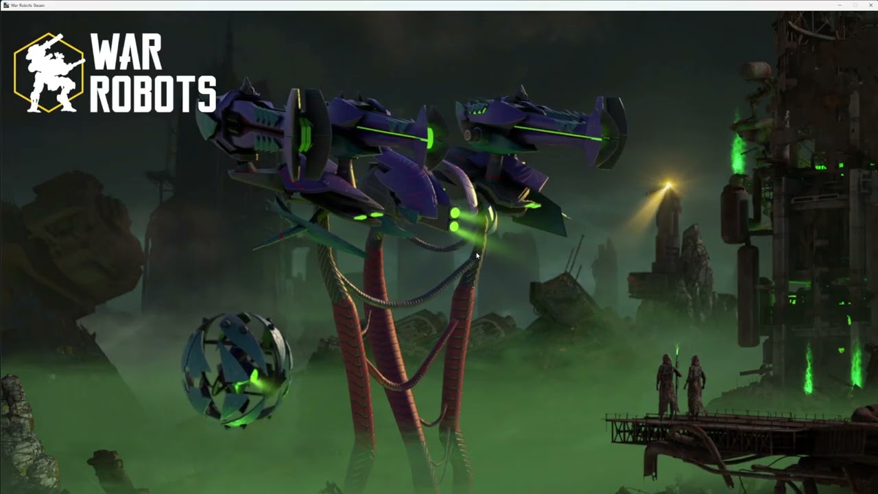 War Robots Ammit with the healing weapons