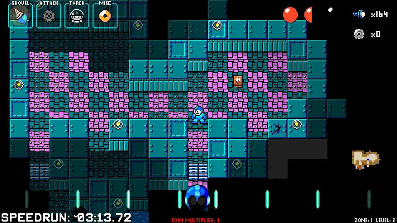 Crypt Of The Necrodancer :: Mega Man Mod {Quickplays}