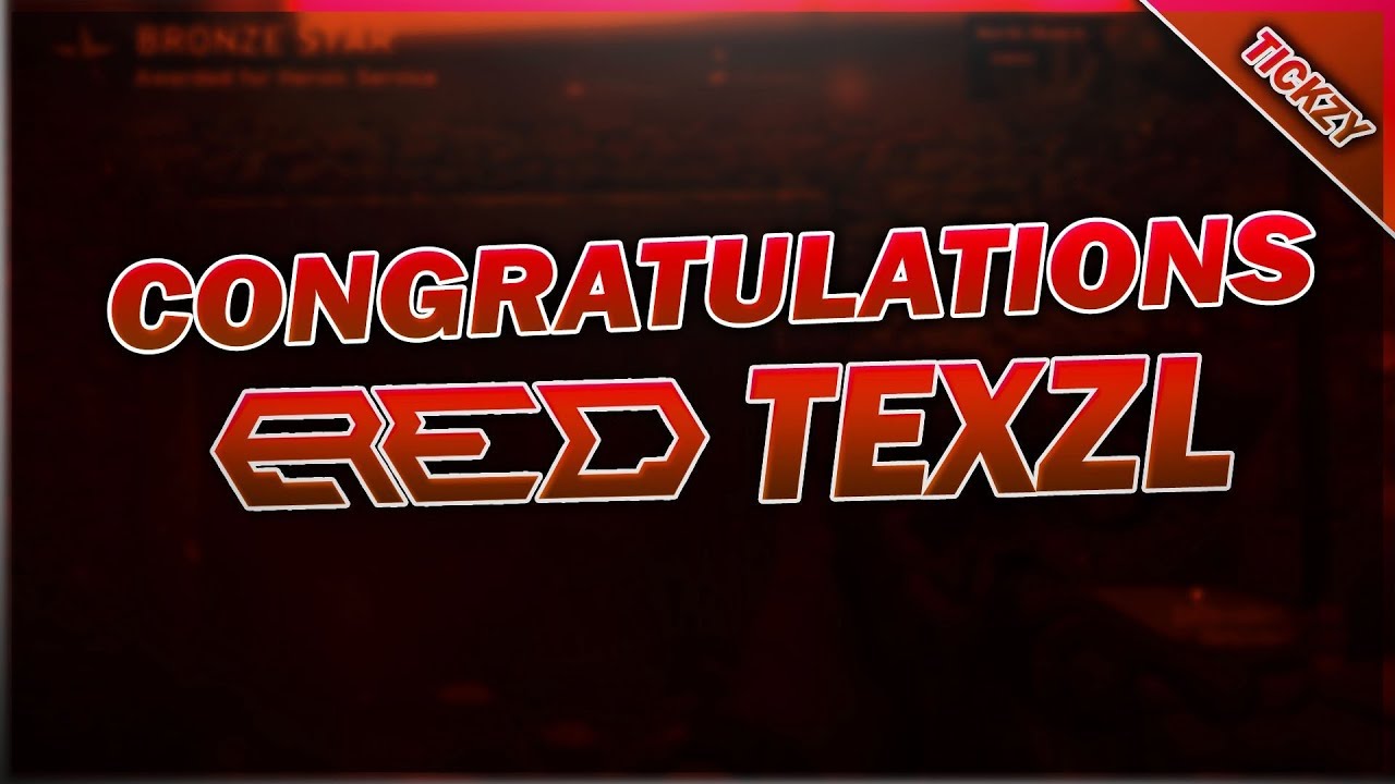 Congratulations Red Texzl!