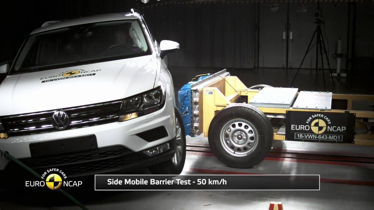 Euro NCAP Crash Test of Volkswagen Tiguan 2016