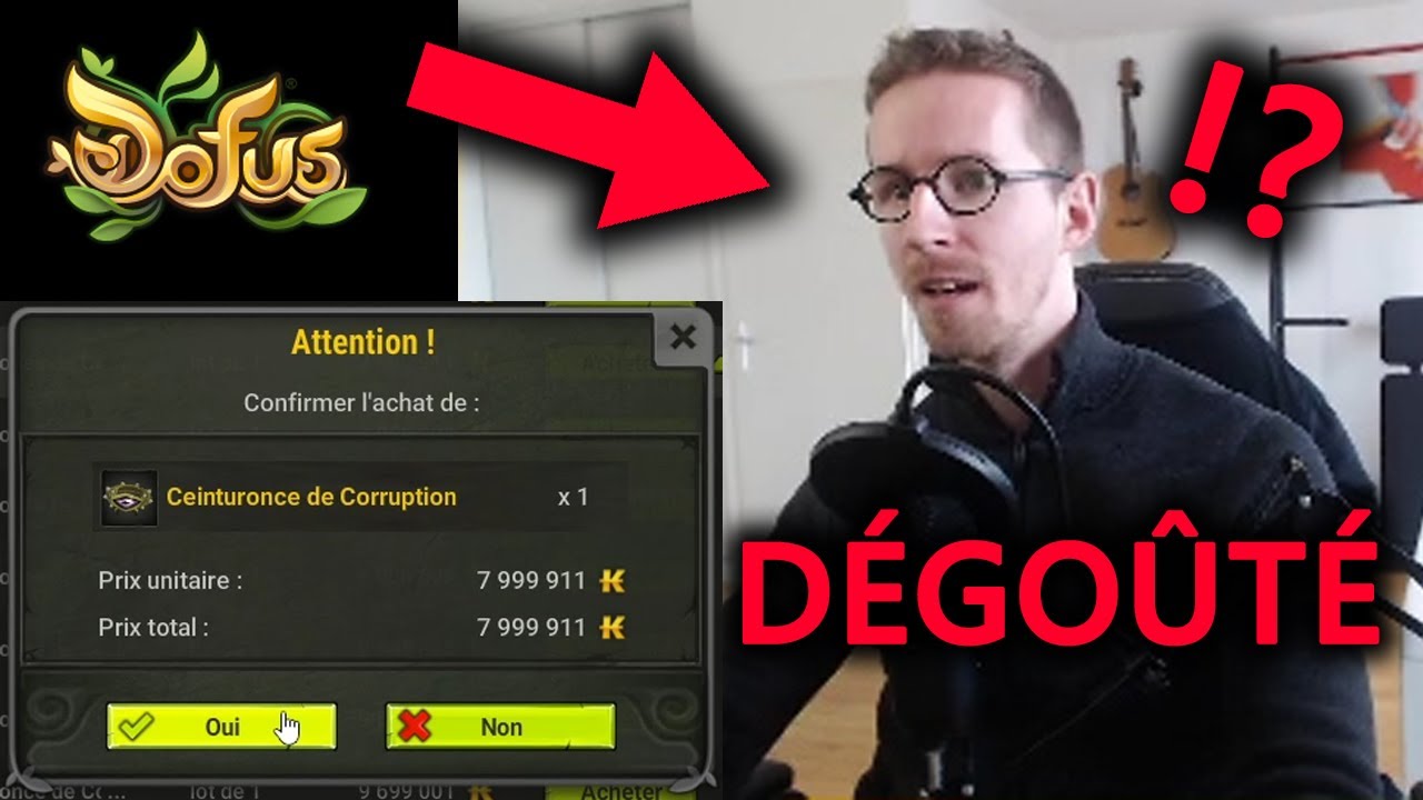 ARNAQUÉ EN PLEIN STREAM ... - ACHATS/VENTES ITEMS : 127 MILLIONS KAMAS - 2023/06/11 - Gryfox [DOFUS]