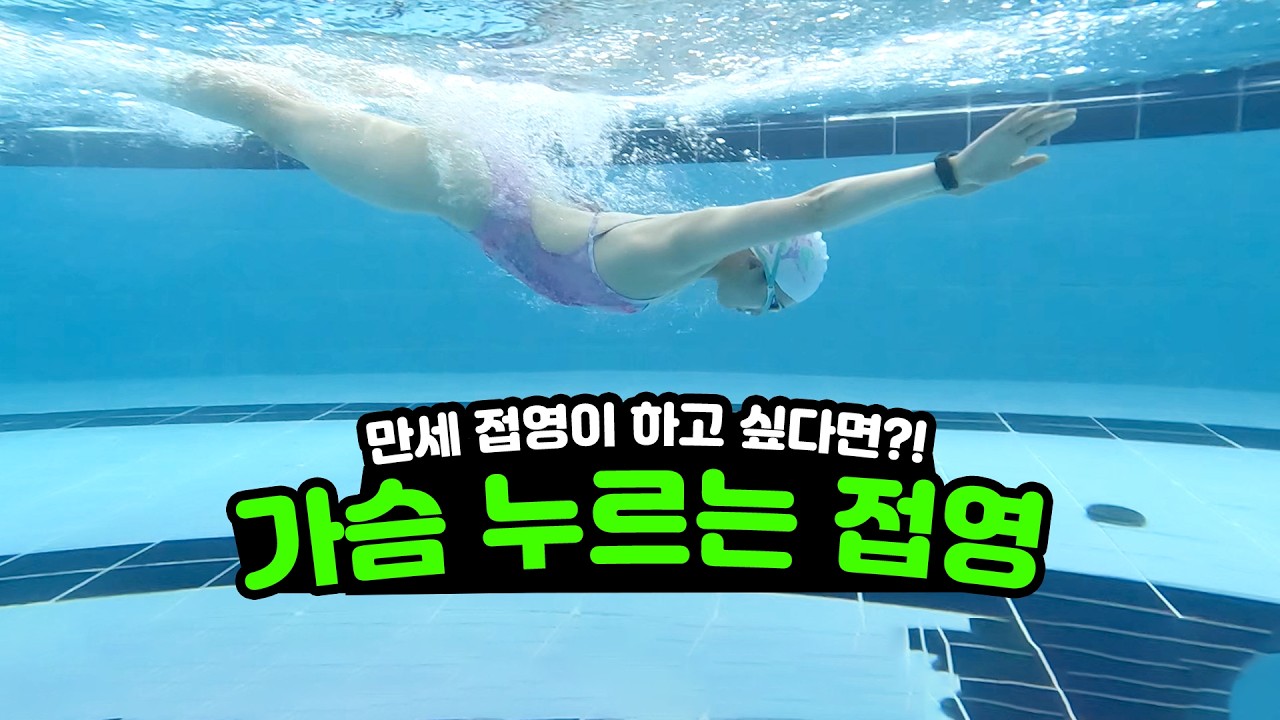 가슴 누르는 접영의 포인트!!! 여러분은 어떤 접영을 하시나요?
