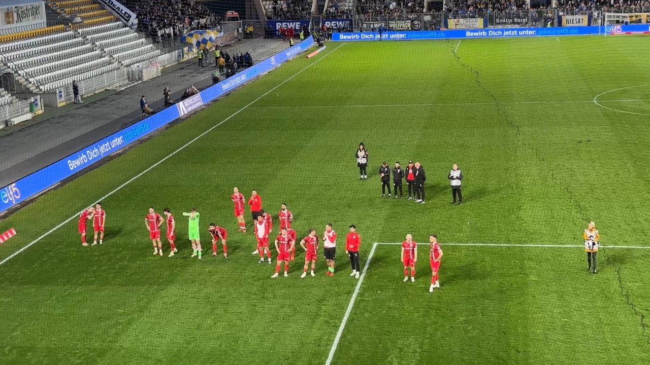 Rückschlag im Meisterkampf trotz toller Choreo | Carl Zeiss Jena - Energie Cottbus 1:1 | 05.04.24