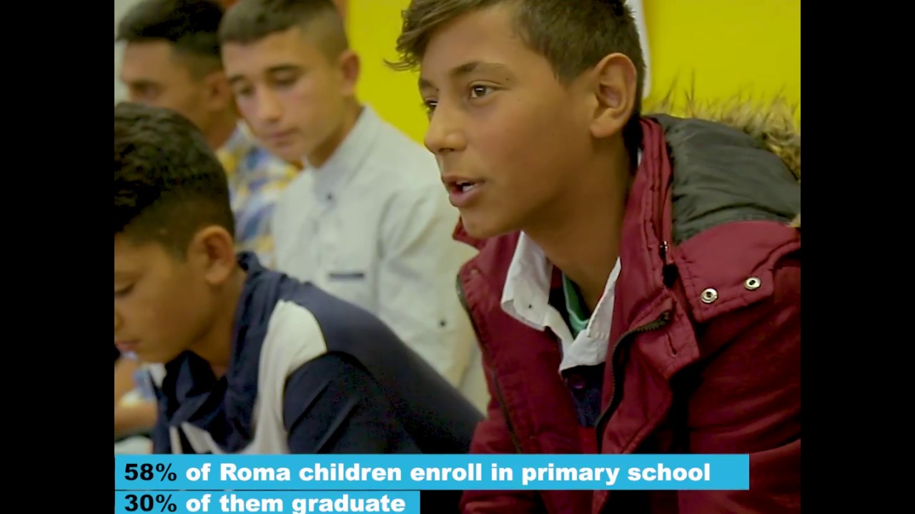 Adolescents from Roma and Egyptian communities learning socio-emotional skills I UNICEF Montenegro