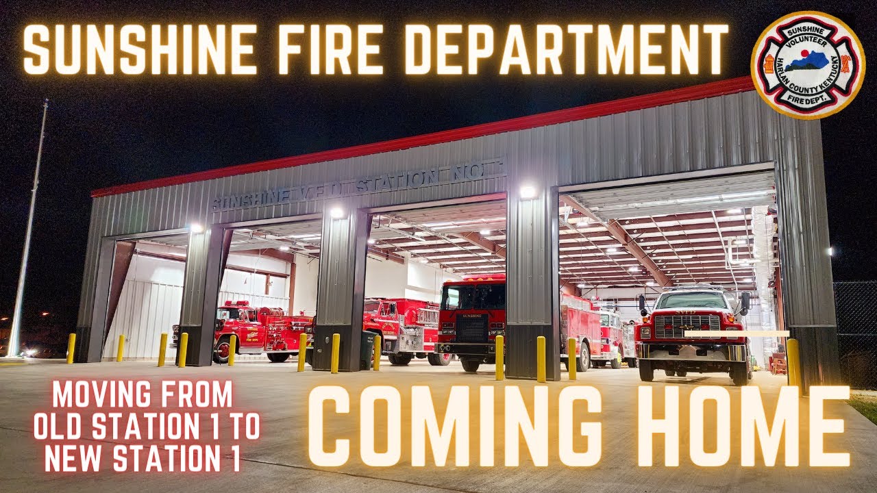 Sunshine Volunteer Fire Department Coming Home to New Station 1