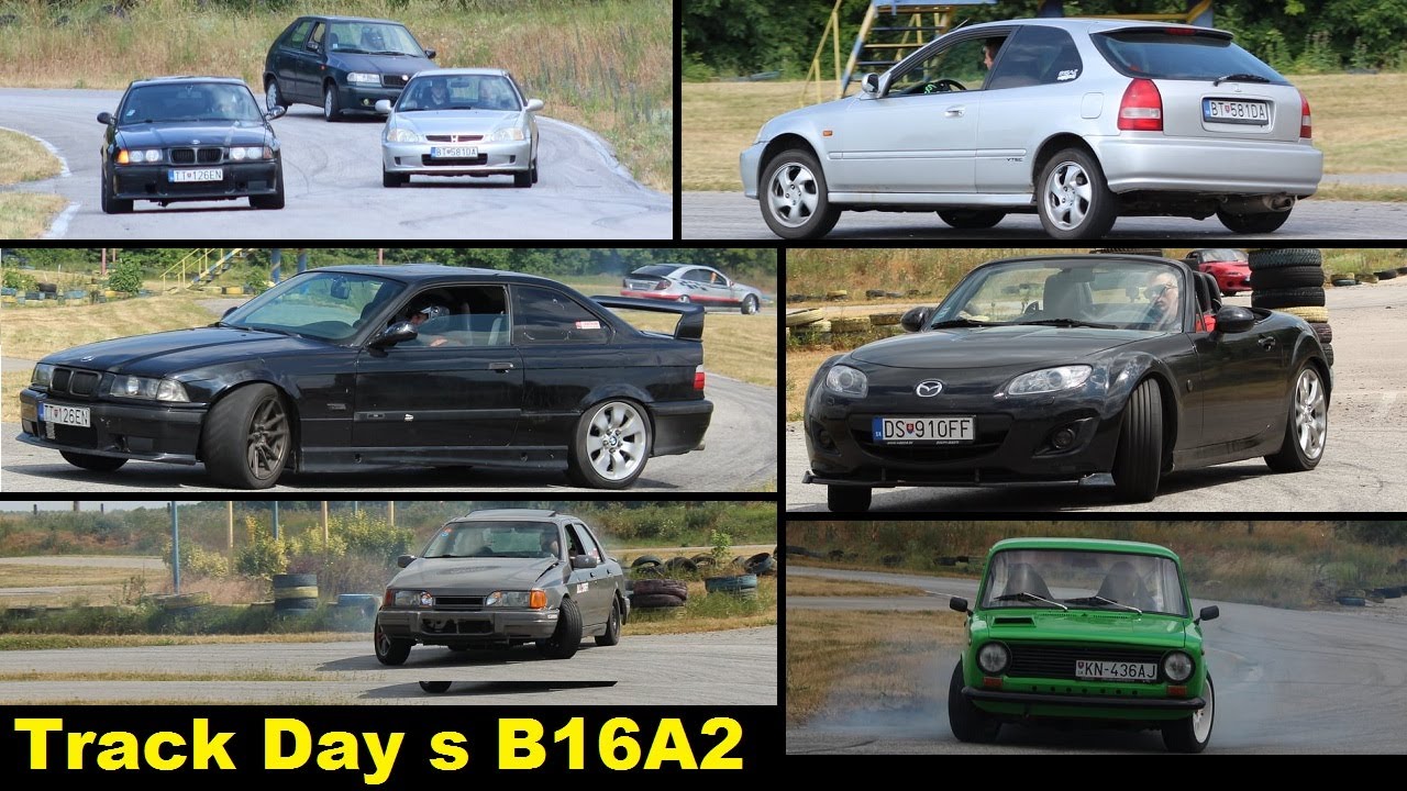 Honda Civic 6g EK4 B16A2 - Track Day in Dunajsk&aacute; Streda