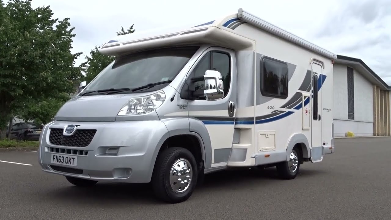 2013 PEUGEOT 2.2 DIESEL BAILEY APPROACH SE 620 2 BERTH MOTORHOME 21K MILES 3500kg