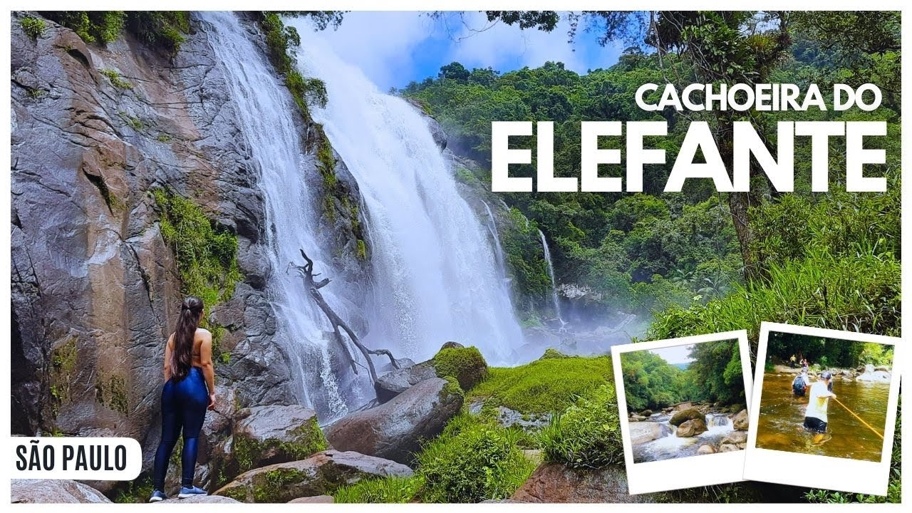 Vai DESAPARECER uma das Cachoeiras mais LINDAS de São Paulo | Cachoeira do Elefante🐘| Bertioga