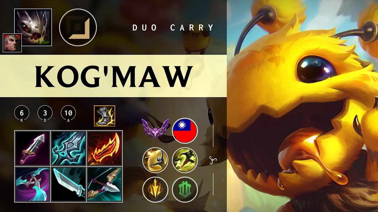 Kog'Maw ADC vs Caitlyn - TW Master Patch 26.03