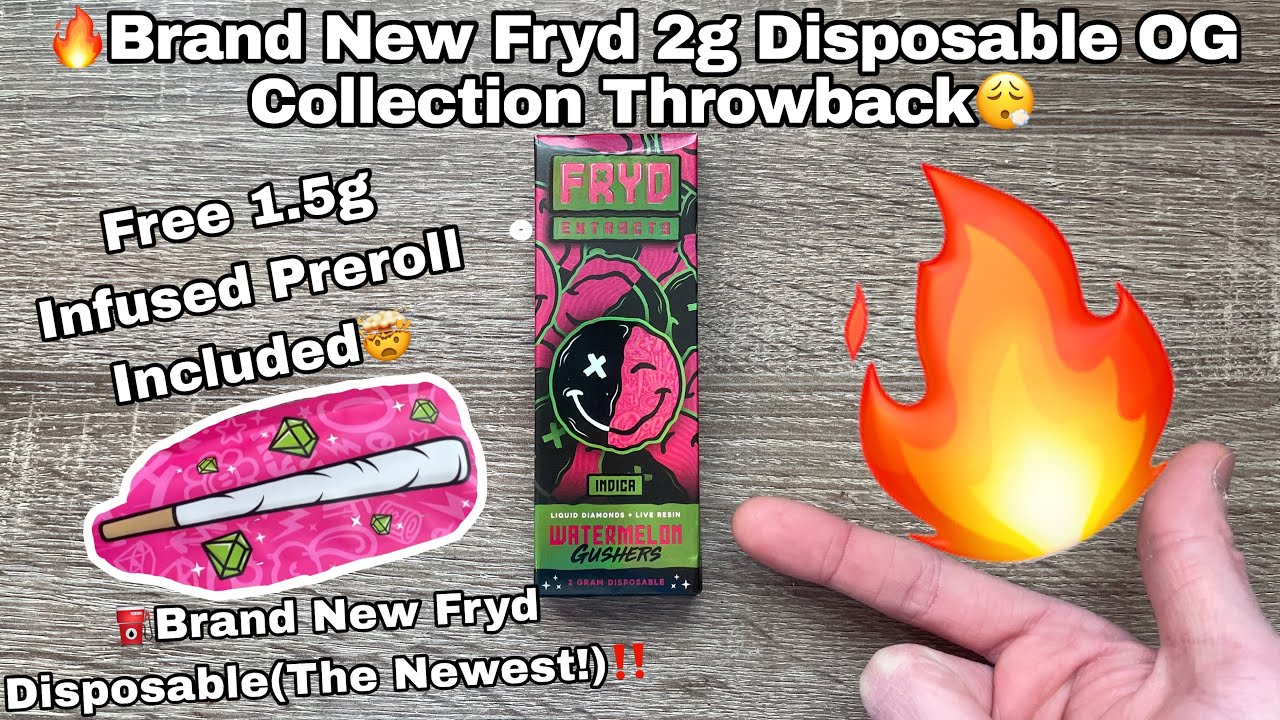 Совершенно новые одноразовые сигареты Fryd 2 г из коллекции OG Collection Edition 😵‍💫🍃 (в комплек...