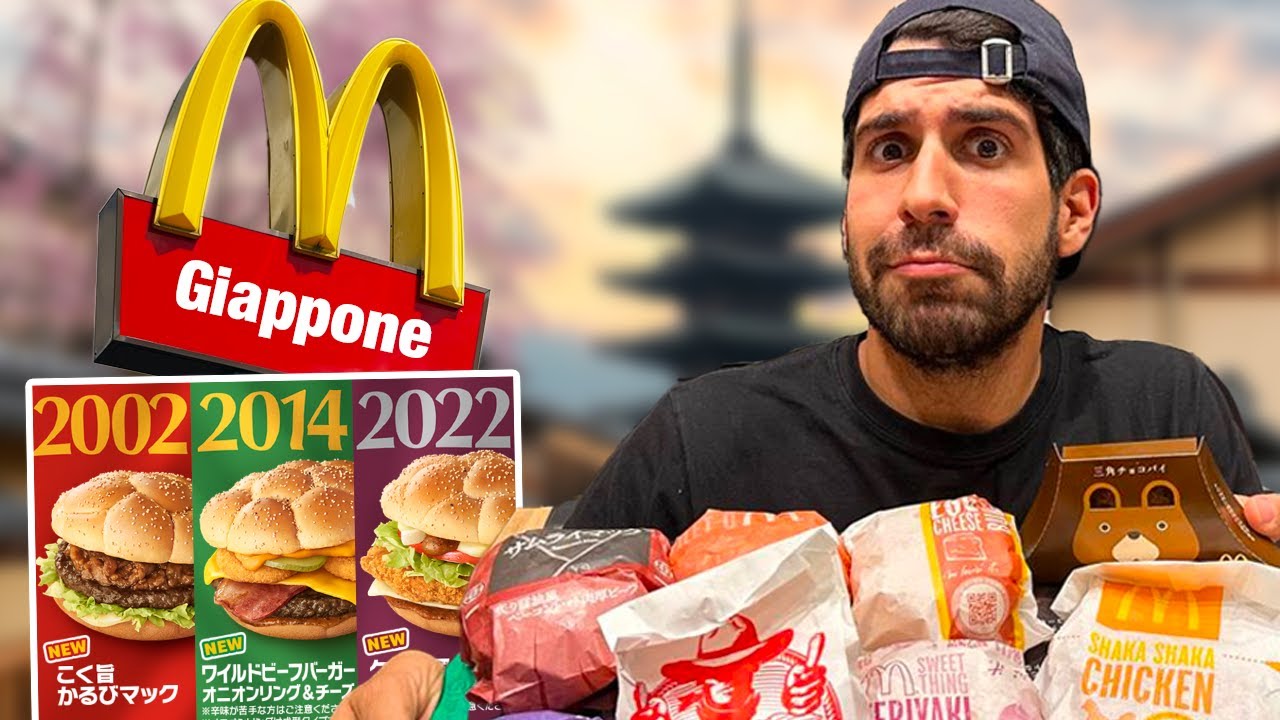 PROVO I NUOVI PANINI DEL MCDONALD'S IN GIAPPONE