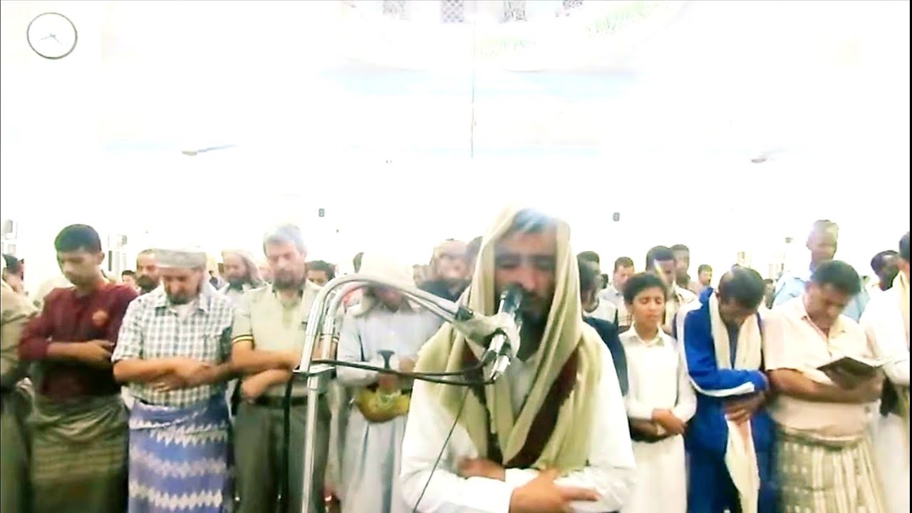صلاة التراويح جامع المصري مدينة مارب رمضان 1439 الشيخ عز الدين الوريف اليمن م3
