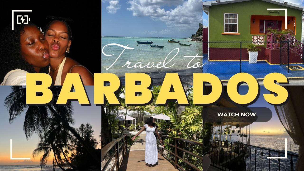 TRAVEL VLOG TO BARBADOS 🇧🇧| Girls trip, Pebbles Beach, QP Bistro, Savy on the Bay, and more ✨